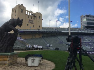 Video Time Lapse Northwestern marching band Football College Chicago Canon C300 Big Ten Bands 5D  Chicago Video Crew kicks off College Football Season at Northwestern video production services chicago video crew 